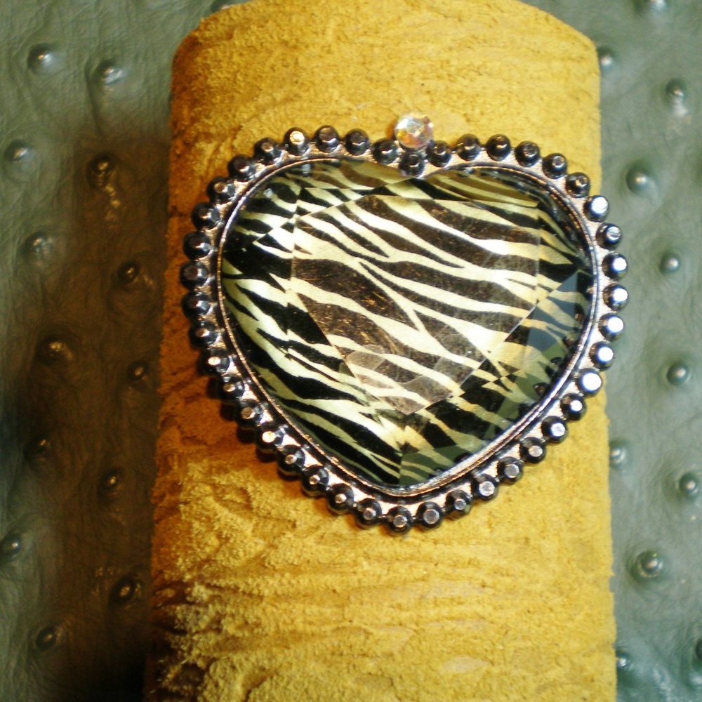HEART Artisan CUFF BRACELET One of a Kind Original
